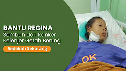Bantu Regina Sembuh dari Kanker Lymphoma