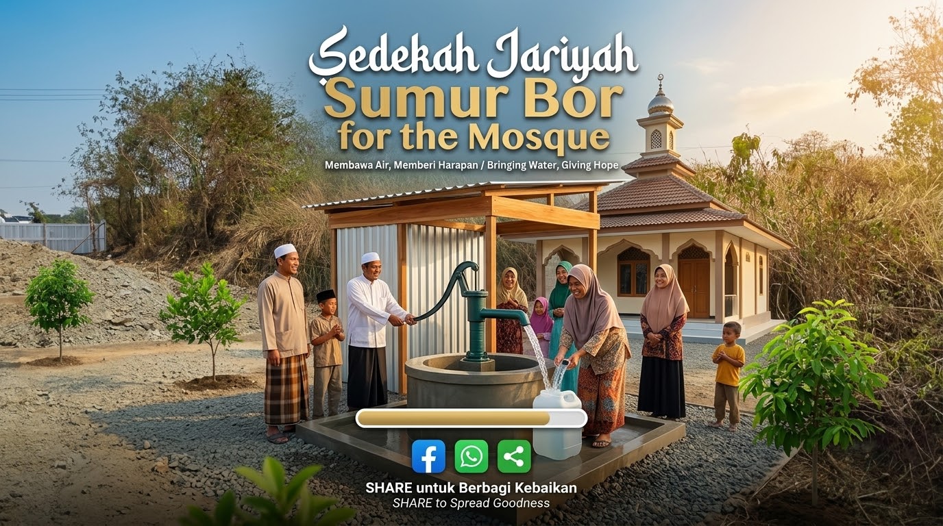 Pengadaan Sumur Bor untuk Masjid Sahabat Kebaikan dan Warga Sekitar